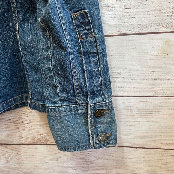 VINTAGE 90s LEVIS BOX‎ JEAN JACKET - Picture 10 of 10